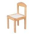 thumbnail image 1 of Silla De Madera Para Niños | Estilo Nórdico Duduk Silla Oslo Infantil Blanca y Natural, 1 of 3