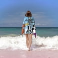 thumbnail image 2 of The Rocky and Bullwinkle Show-theme Gifts Quick-dry Beach Towel for Women Girl Birthday Inspired Fan Bath Outdoor Music Lover30.7 x 59 in（78 X 150 CM）, 2 of 6