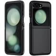 thumbnail image 1 of [PST] Samsung Galaxy Z Flip 6 Hard Defender Case, Anti-Drop Triple Layers Shockproof Heavy Duty Defender Hard Case Cover, 1 of 4