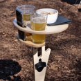 thumbnail image 2 of Mesa de cerveza portátil YUANXCMXG plegable para acampar, 2 of 4