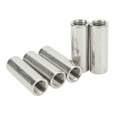 thumbnail image 1 of Rod Nut,5Pcs Coupling Nut Round Round Coupling Nut Rod Coupling Nut Highly Versatile, 1 of 14