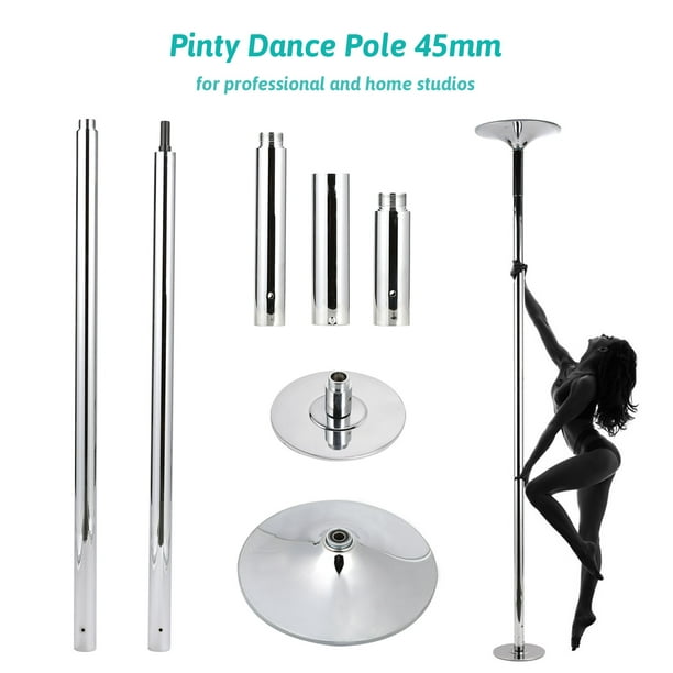 Pinty Professional Dance Pole Fitness Exercise Spinning & Static Portable  45mm 