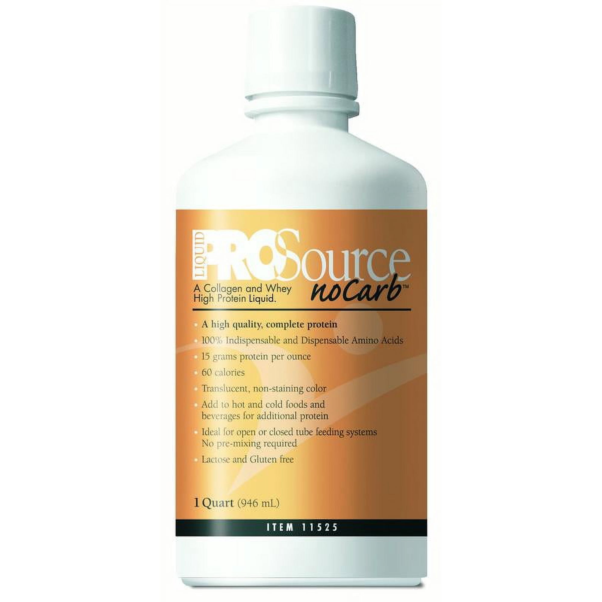 ProSource NoCarb Protein Supplement Unflavored 32 oz. Bottle Concentrate, 11525 - EACH