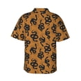 thumbnail image 3 of Goofa Snake Hawaiian Shirt for Men, Unisex Summer Beach Casual Short Sleeve Button Down Shirts,Aloha Tropical Floral print shirt-Large, 3 of 9
