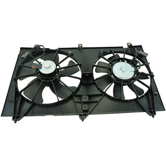 Radiator Fan Assembly - Compatible with 2003 - 2007 Honda Accord 2.4L 4-Cylinder 2004 2005 2006