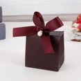 thumbnail image 1 of Cajas de embalaje de Color negro para dulces, regalos de boda para invitados, Baby Shower, recuerdos de fiesta de navidad, 1 of 4