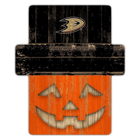 Anaheim Ducks 12 x 12 Jack-O-Lantern Display