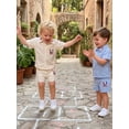 thumbnail image 5 of Loicainy Baby Boy Flag Outfit 4th of July Loose Fit Button Down Shirt  Shorts Set Patriotic Toddler Independence Day Clothes 6 12 18 24 Months 2T 3T 4T, 5 of 9
