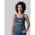 thumbnail image 2 of Fashion Chic Forever Racerback Tank Women -Image by Shutterstock, Female x-Small, 2 of 4