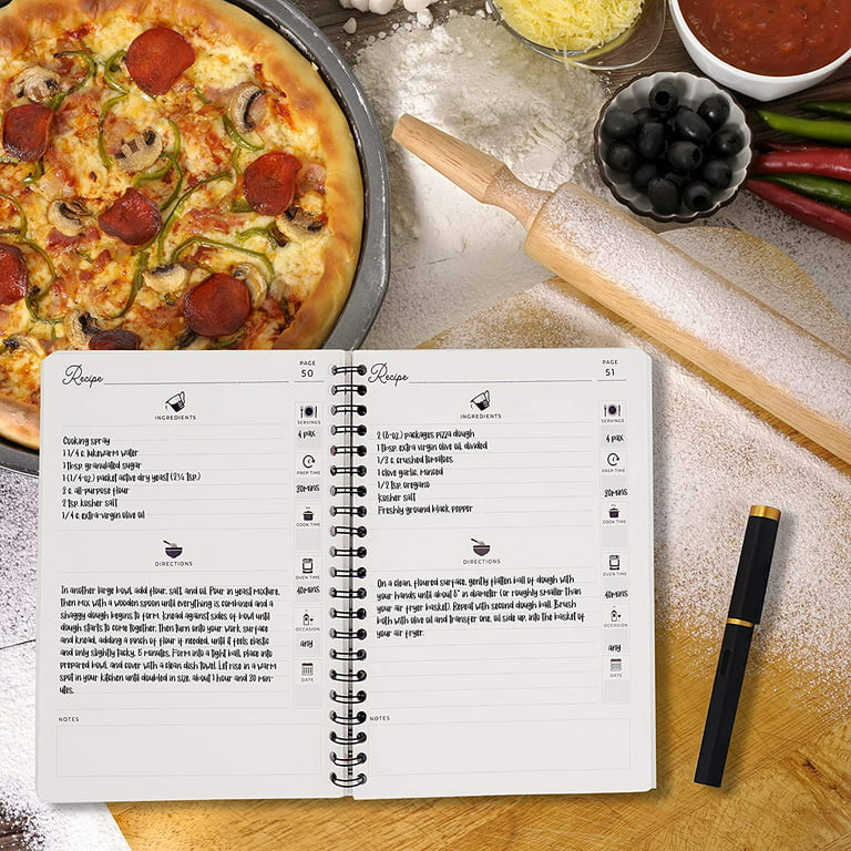 Clever Fox Recipe Book - Make Your Own Family Cookbook & Blank