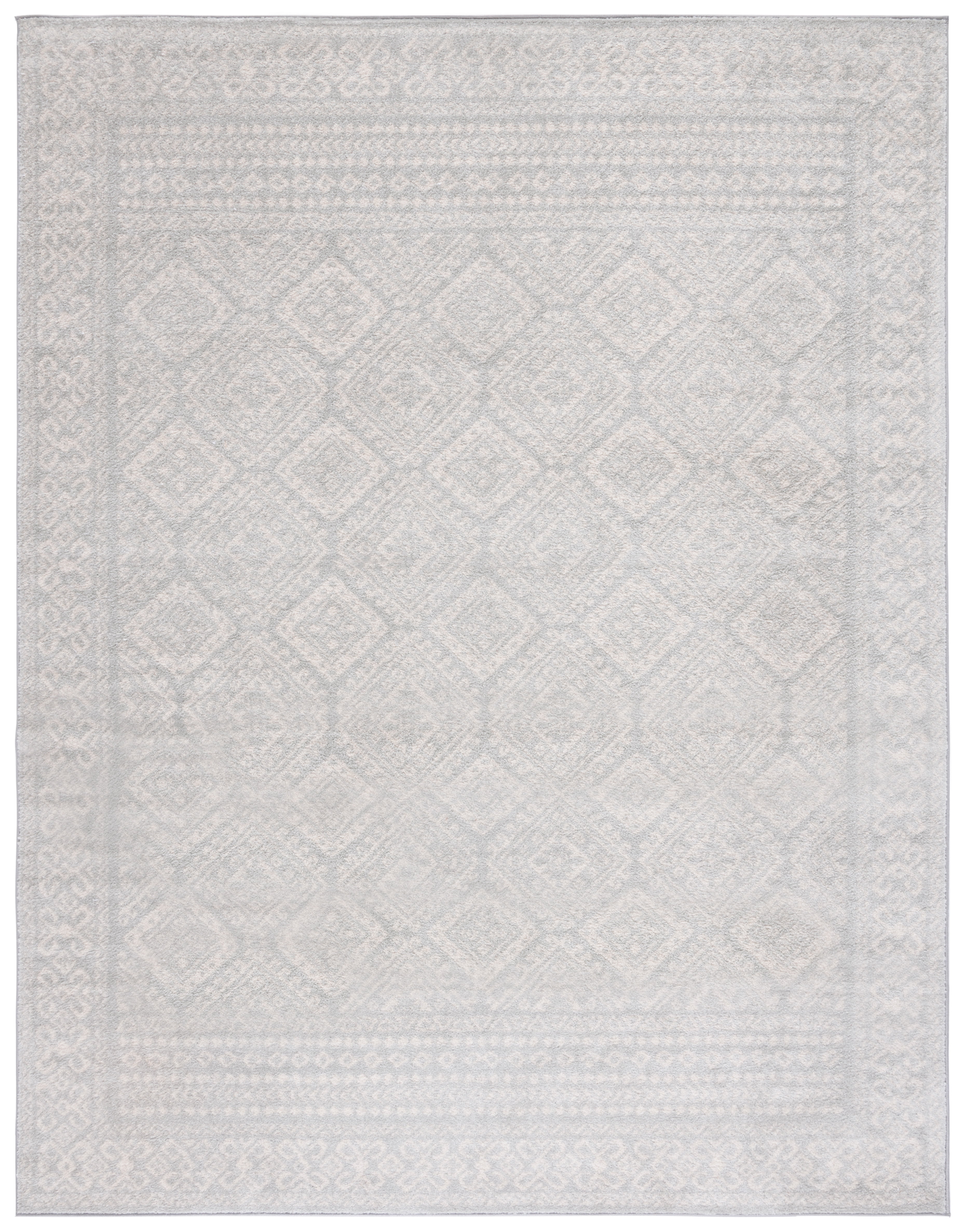 Safavieh Tulum Ophelia Oriental Area Rug, Light Gray/Ivory, 9' x 12'