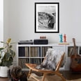 thumbnail image 4 of Art.com Dressing Slate at Trebarwith Slate Quarry, Cornwall, 1959 Photographic Print by Michael Walters, Black Frame Wall Art, 32" x 40", 4 of 5