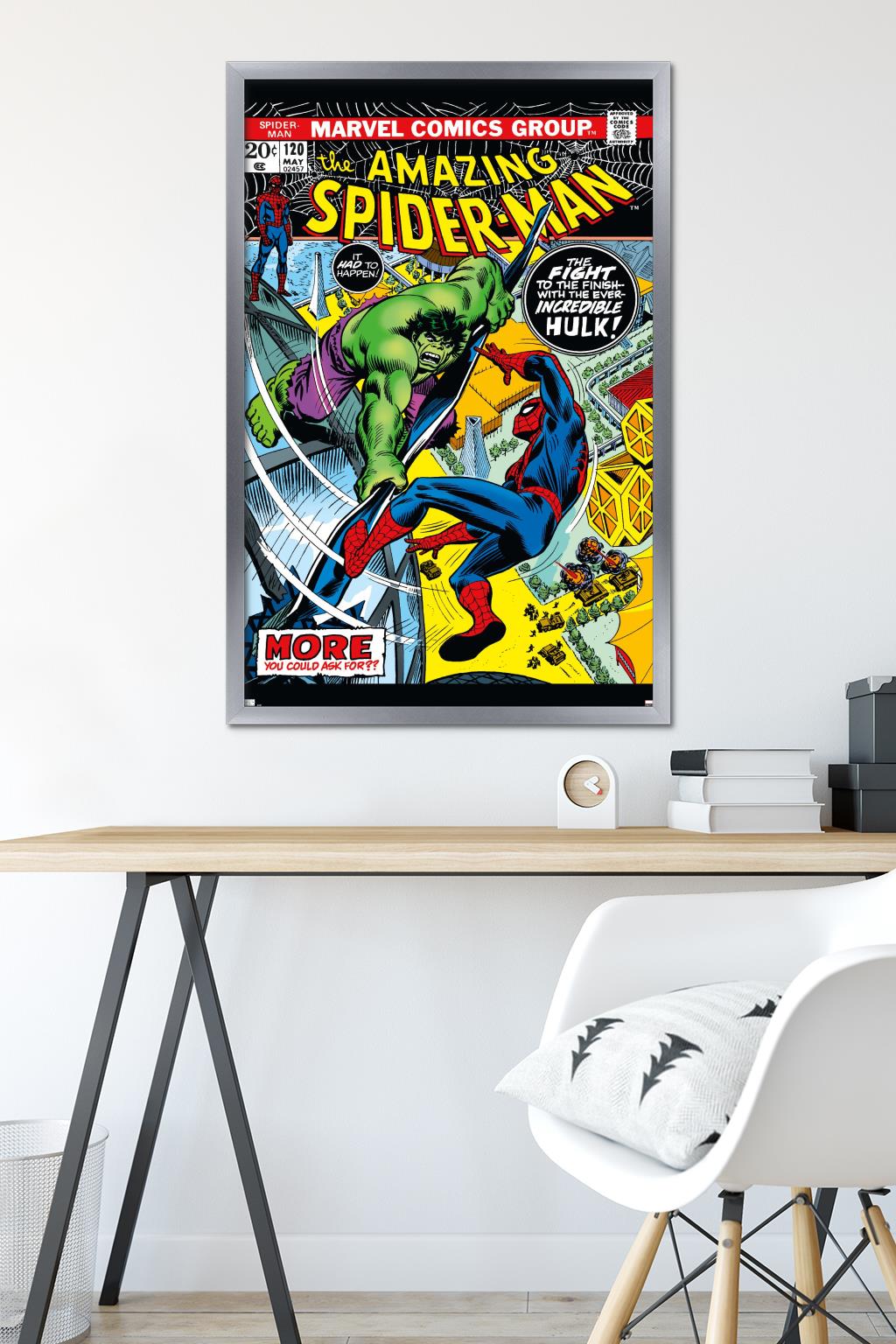 Marvel Comics - Amazing Spider-Man #120 Wall Poster, 22.375" x 34" Framed