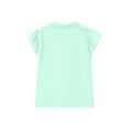 thumbnail image 3 of Abcomgle Girls Golf Polo Shirts Size 5-6 V-Neck Ruffle Short Sleeve Girls Polo Shirt Quick Dry Athletic Tennis Girls Uniform Shirts, 3 of 6