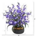 thumbnail image 2 of Nearly Natural 19in. Dancing Lady Artificial Arrangement in Vase, 2 of 2