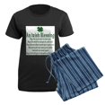 thumbnail image 5 of CafePress - Irish Blessing Pajamas - Women's Short Sleeve Print T-Shirt and Pants Dark Cotton Pajama Set, 5 of 7