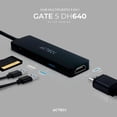 thumbnail image 2 of HUB Acteck GATE 5 DH640 Multipuerto 5 en 1 USB-C HDMI 4K SD 2.0 Negro AC-934633, 2 of 6