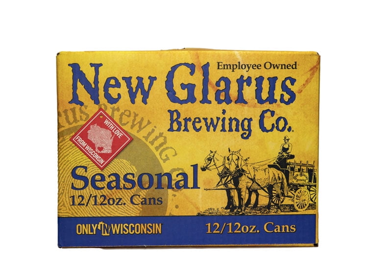 New Glarus Seasonal, 12 Pack, 12 Fl Oz Cans, Craft Seasonal