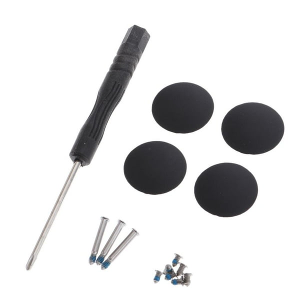 4 piezas. Almohadilla para pies de goma Pies de goma de plástico con tornillos y destornilladores