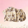 thumbnail image 5 of WRKEKC Boys Summer Casual Outfits Short Sleeve Turn Down Collar Floral Print Shirt and Elastic Waist Shorts Set for 2-12 Years, 5 of 5