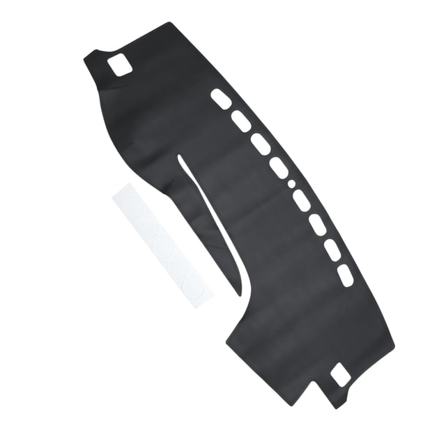 Cubierta del tablero Alfombrilla para Toyota Highlander 2014-2019 Cuero sintético negro 1 Pc Antideslizante Interior del automóvil