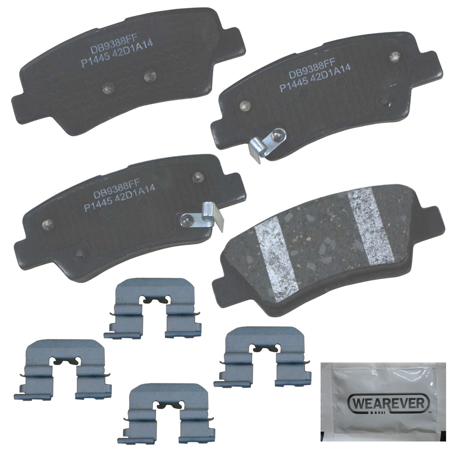 Carquest Professional Platinum Ceramic Brake Pads Rear (4Pad Set)