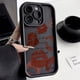 thumbnail image 4 of Funda mate con labios rojos de chica sexy para iPhone 11 12 13 14 Pro Max 15 16 Pro Max X XR XS Max 7 8 Plus SE 2020, carcasa trasera de TPU suave, 4 of 5