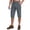 Grey, variant on Mens Capri Pants Cargo Shorts for Men Quick Dry Hiking Long Shorts for Summer Beach Water Resistant