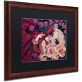 thumbnail image 2 of Trademark Fine Art "Little Briar Rose" Canvas Art by Natasha Wescoat, Black Matte, Wood Frame, 2 of 4