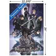 Attack on Titan: Season 4 - Key Visual 2 Wall Poster, 22.375 x 34