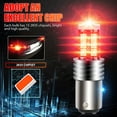 thumbnail image 4 of 2X 1157 LED Brake Stop Tail Parking Light Bulb Bright Red, 4 of 12