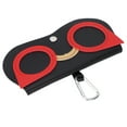 thumbnail image 3 of Estuche para gafas de mujer con cierre a presión que evita arañazos y amplia aplicación para viajes en casa., 3 of 14