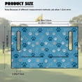 thumbnail image 7 of Yuyamidu Cute Dog Paw Golf Cart Seat Covers with Pockets Blue Golf Cart Seat Towel Blanket for 2 Passenger Seats Universal Club Car Accessories Non-Slip and Anti-Hot, 7 of 7