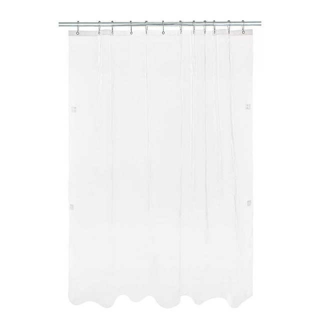 Binwennn Rideau de Douche Transparent Rideau de Séparation Rideau de Douche 54 X 78 et Rideau de Douche à Moins de 15
