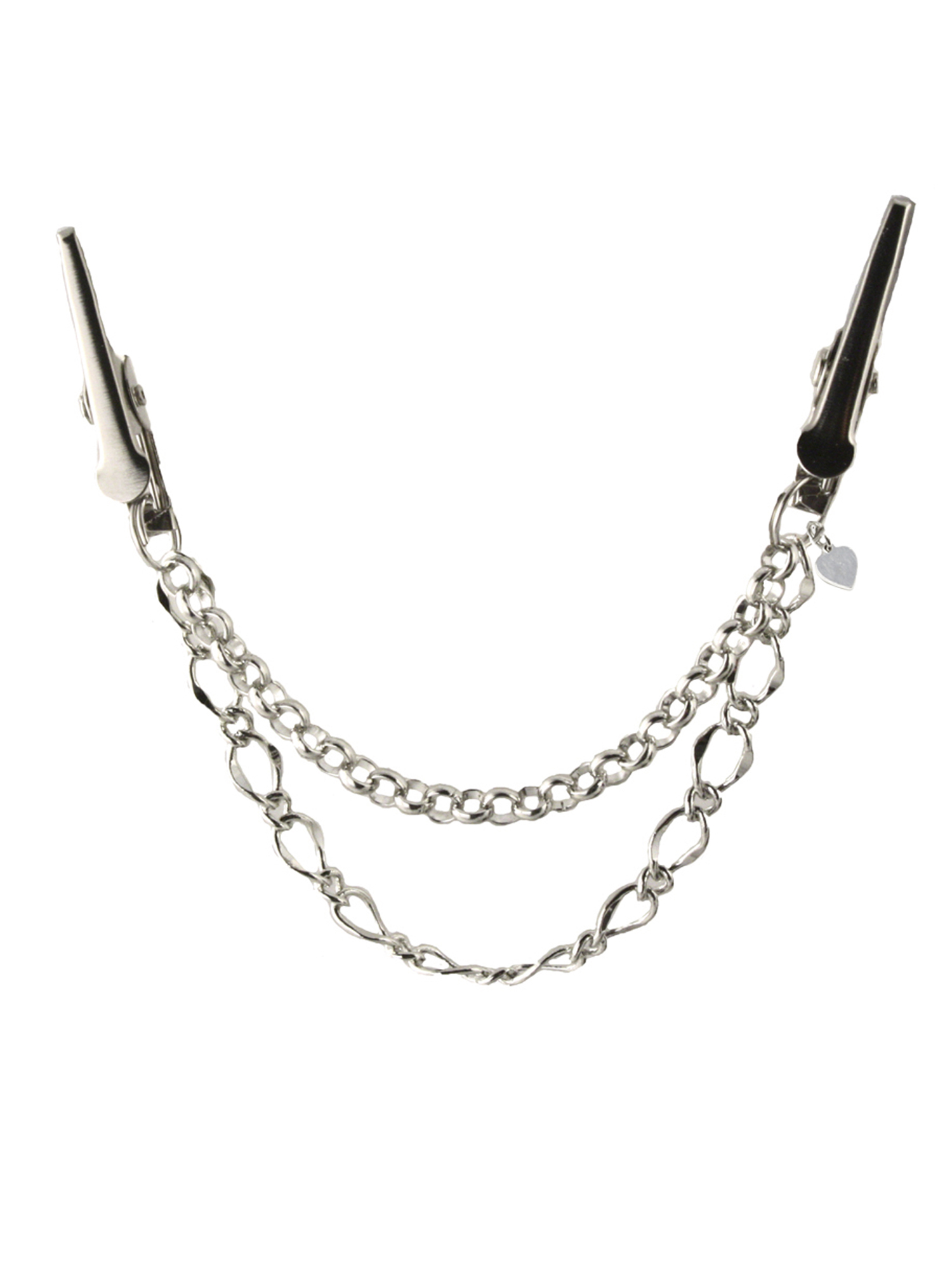 Sweater Guard Double Chain with Slim Clip - Free Organza Gift Bag