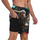 thumbnail image 2 of Fotbe Futuristic Robot Hummingbird Traje de Baño para Hombre – Shorts de Natación de Secado Rápido con Forro y Bolsillos-X-Large, 2 of 6