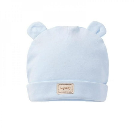 

Malisata Newborn Baby Girls Boys 100% Cotton Fetal cap Hat Bibs Burp 2 Pieces/s Rabbit Hat + Triangle Towel Baby Accessories