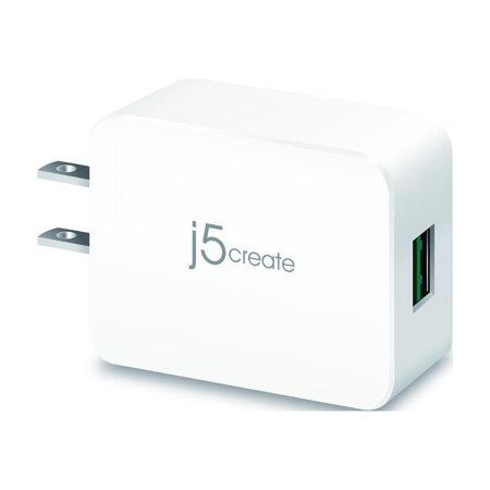 UPC: 0847626003172 | j5create JUP11 QC â„¢ 3.0 USBâ„¢ Charger