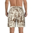 thumbnail image 3 of Bixox Men's Western Desert Cowboys2 printing Casual Classic Fit Short Summer Beach Shorts, 3 of 6