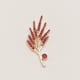 thumbnail image 4 of Jumpingount Broche de cristal brillante en forma de rama, colgante artesanal DIY, decoración, adorno, fabricación de joyas, hallazgos artesanales Ropa, zapatos y accesorios Miscelánea Rojo Jumpingount AP015705-02, 4 of 6