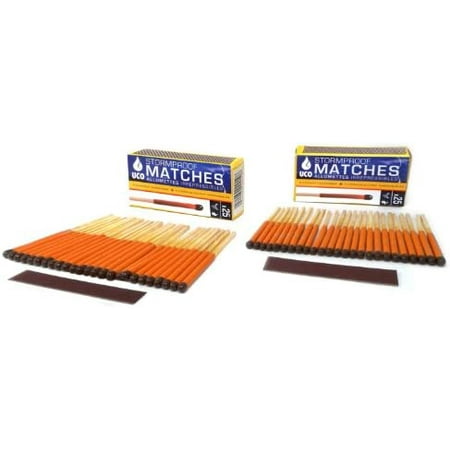

Stormproof Matches Waterproof And Windproof With 15 Second Burn Time - 50 Matches