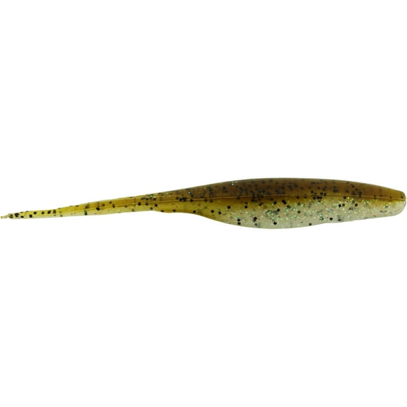 Bass Assassin Lures Shad, 5in, 8 per Pack, Panhandle Moon, 5