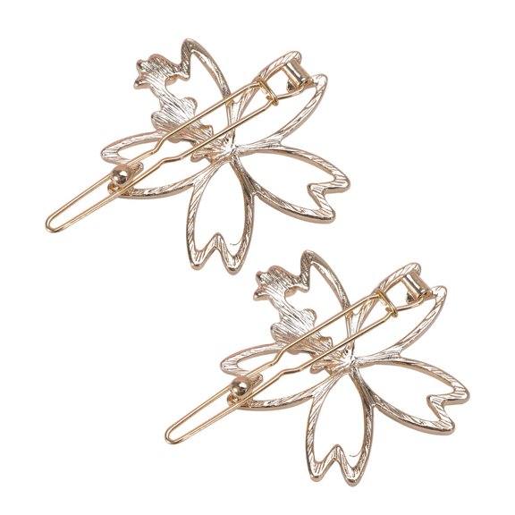 LOLIPPYY 2 Pieces Vintage Bobby Pin Hair Accessories with Flower Design for Women’s Decoration