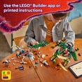 thumbnail image 7 of LEGO NINJAGO Lloyd's Jet Mech Building Toy - Model Building Kit for Boys & Girls, Ages 9+ - Transforming Playset for Kids W/ 5 Ninja Toy Minifigures - Dragons Rising Gift Idea for Birthdays - 71845, 7 of 7
