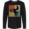 thumbnail image 3 of Inktastic Motocross BMX Dirt Biking Long Sleeve T-Shirt, 3 of 5