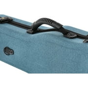GEWA Violin Case, Bio-A, Shaped, 1/2 to 4/4, Blue