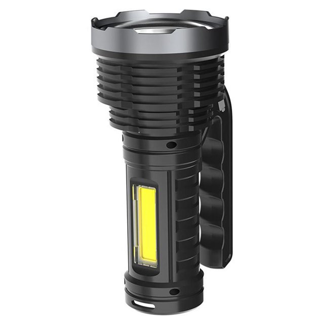 Lámpara IPX4 impermeable Camping antorcha 4 modos XPE + COB LED reflector linterna Likrtyny Para estrenar