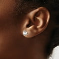 thumbnail image 3 of Primal Gold 14 Karat White Gold Lab Grown Diamond 1 1/4 cttw SI1/SI2, G H I, 3 Prong Earrings, 3 of 4