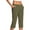 Black, variant on Mgmyaa Capri Pants for Women Summer Elastic Waist Dressy Casual Office Work Capris Trousers Yoga Pants
