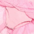 thumbnail image 6 of Bullpiano Girls Ballet Skirted Leotards Short Sleeve Glitter Dance Dress Toddler Gymnastic Ballerina Outfit Dress, 6 of 7